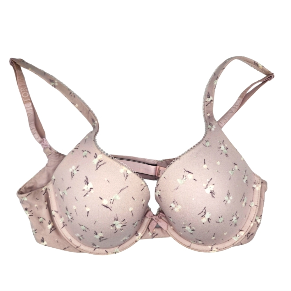 Victoria's Secret Perfect Shape Floral Size 32C Pink